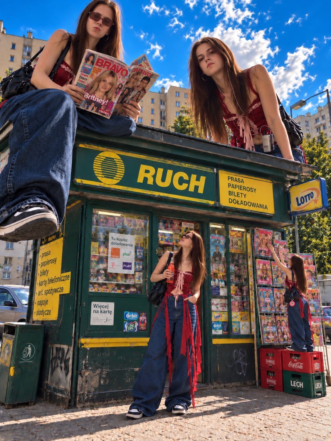 Grafika AI - kiosk Ruch